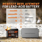 Humsienk 12V 100Ah Bluetooth LiFePO4 Battery with Smart App for Solar