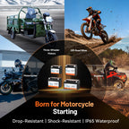 Humsienk 12V YTX4A/YTX5A/YTX7A Sodium-Ion Motorcycle Battery with High CCA for Scooter & Bike