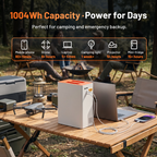 HumsiENK 1000Wh HS300 Pro LiFePo4 Portable Power Station Batterry