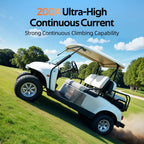 Humsienk 48V 100Ah Bluetooth LiFePO4 Battery 5.12kWh for Golf Carts V1